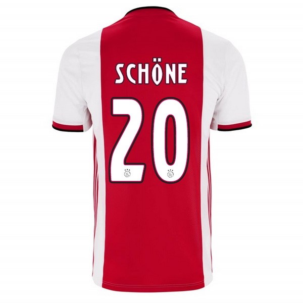 Camiseta Ajax 1ª Schone 2019-2020 Rojo